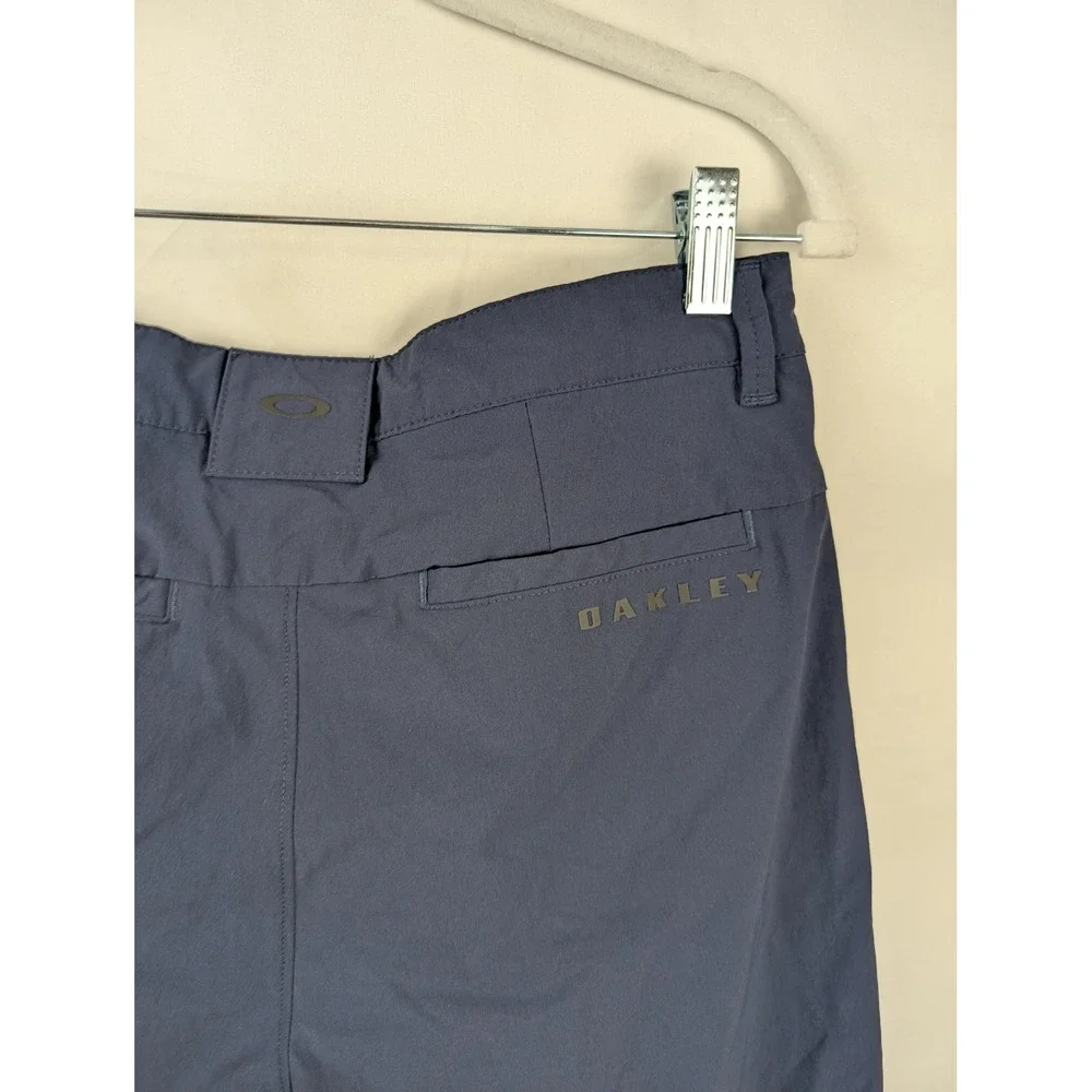 Oakley Mens Regular Fit‎ Performance Shorts Navy Blue Size 30 Athletic Outdoor